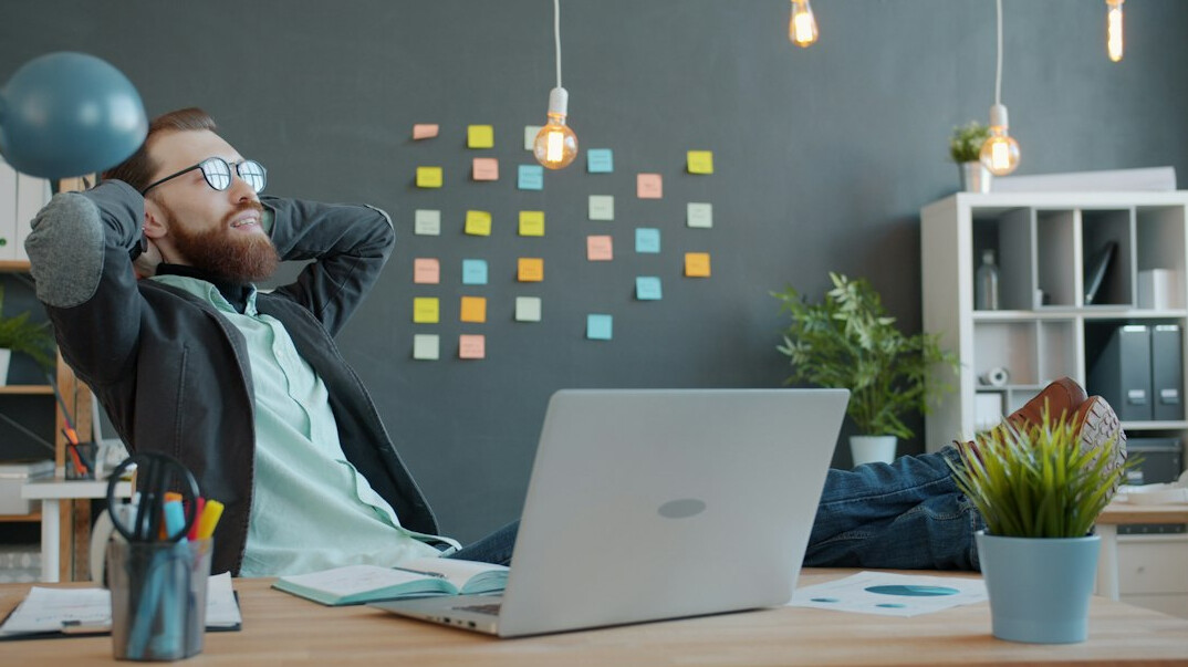 strategic thinker at desk