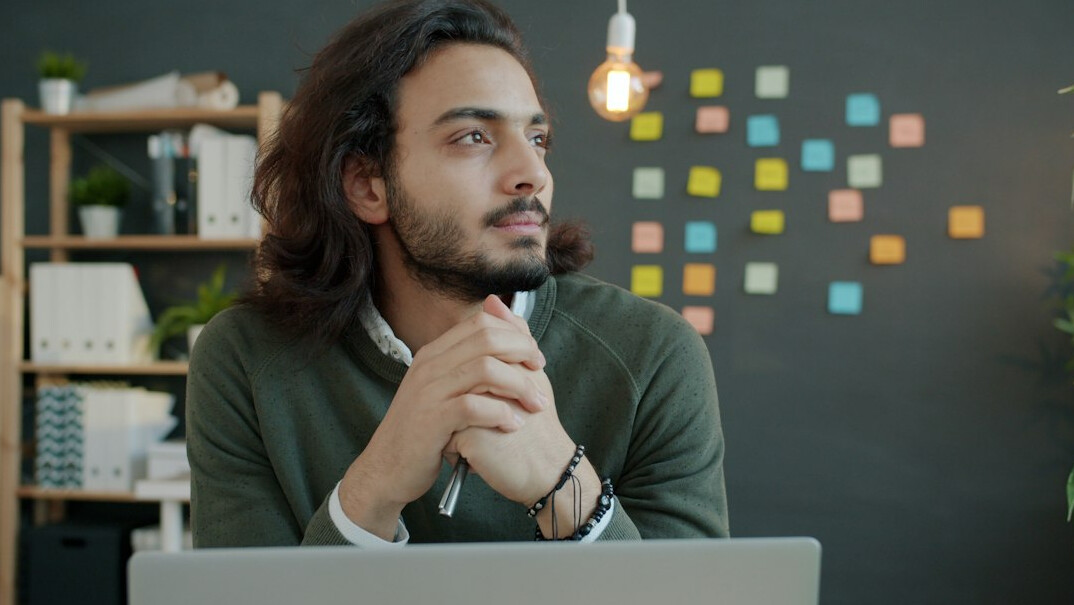business leader thinking strategically