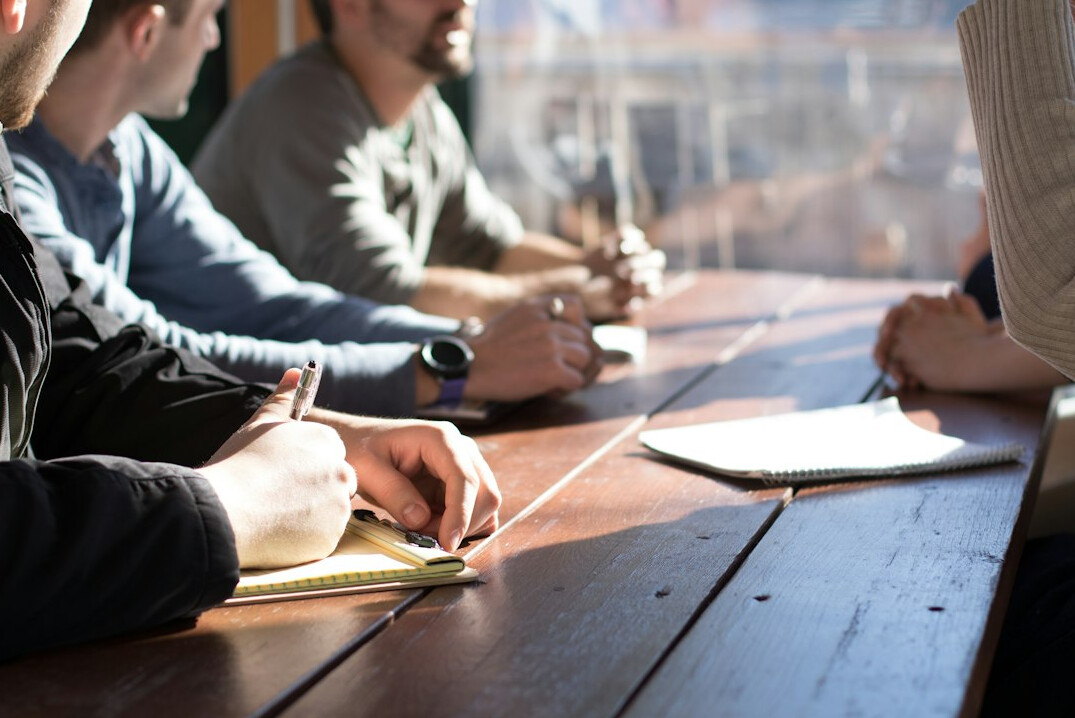 sustainable business meeting