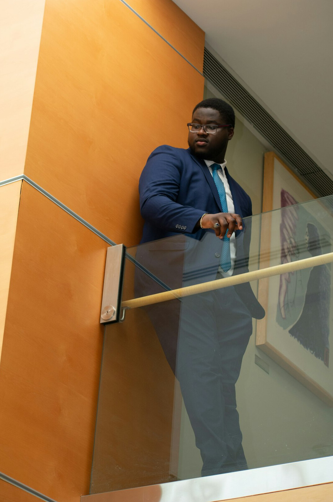 Portrait of a male finance lecturer