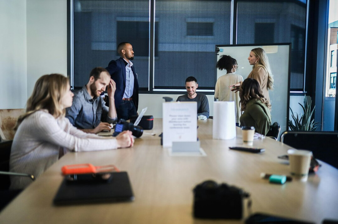 business leaders in meeting