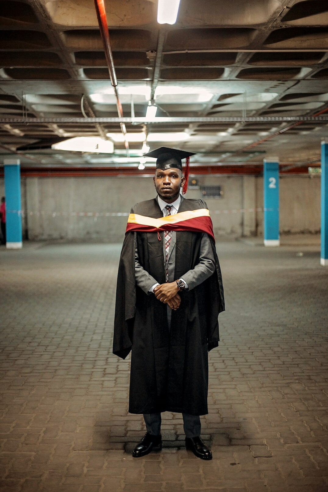 Portrait of a senior academic lecturer