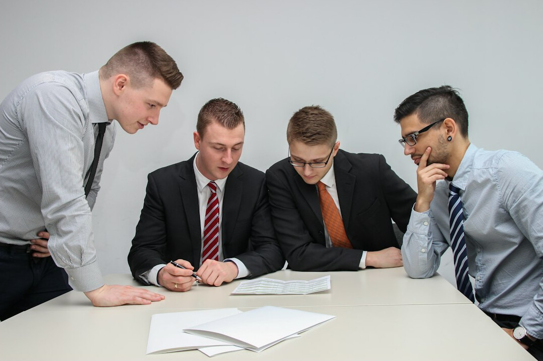 business leader strategizing