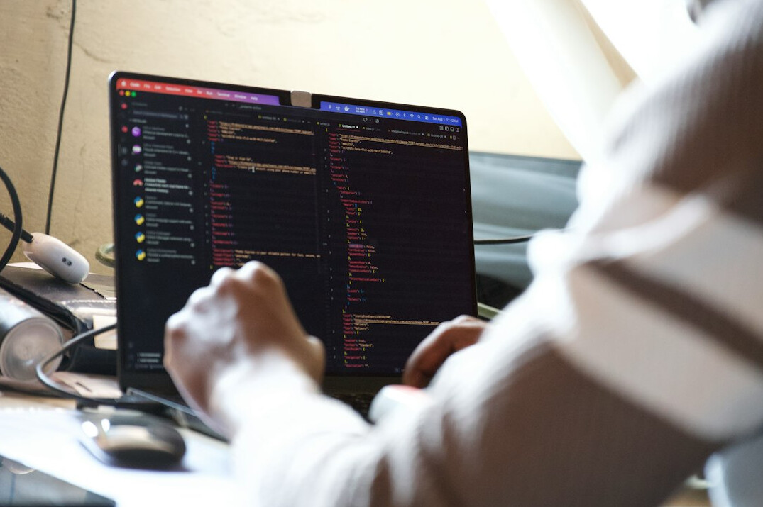 manager analyzing data on screen